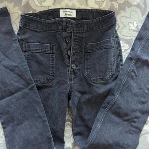 Reformation Charcoal High Rise Jeans